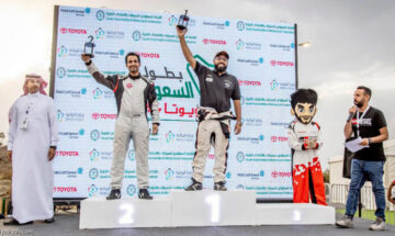 Hankook Racing Team, led by Captain Saeed Al-Mouri, achieved the top place of the G2 Category in the Hill Climb Racing, Within the first stage of the Saudi Championship competitions.